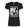 thumbnail image 1 of Disney Snow White & The Seven Dwarfs - When The House is Clean - Juniors Fitted Graphic T-Shirt, 1 of 5