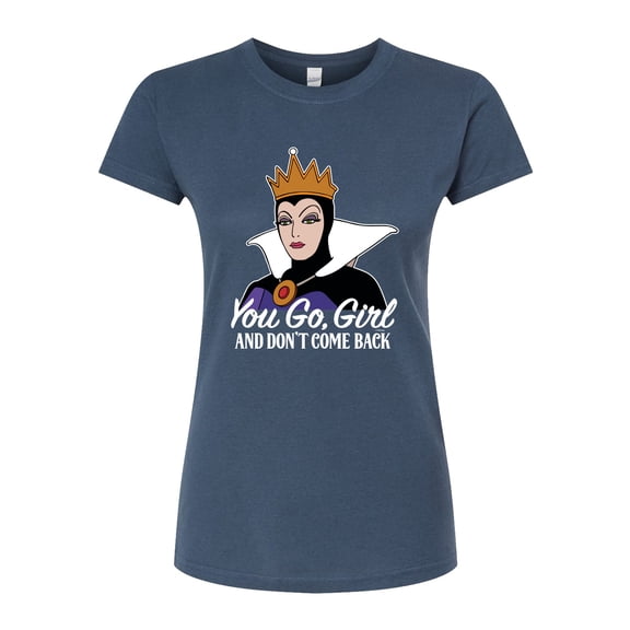 Disney Snow White & The Seven Dwarfs - You Go Girl, & Don't Come Back - Juniors Fitted T-Shirt