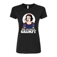 thumbnail image 1 of Disney Snow White & The Seven Dwarfs - You Must Be Grumpy - Juniors Fitted Graphic T-Shirt, 1 of 5