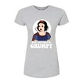 thumbnail image 1 of Disney Snow White & The Seven Dwarfs - You Must Be Grumpy - Juniors Fitted Graphic T-Shirt, 1 of 5
