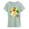 thumbnail image 1 of Disney - Snow White With Animals - Women's Short Sleeve Graphic T-Shirt, 1 of 3