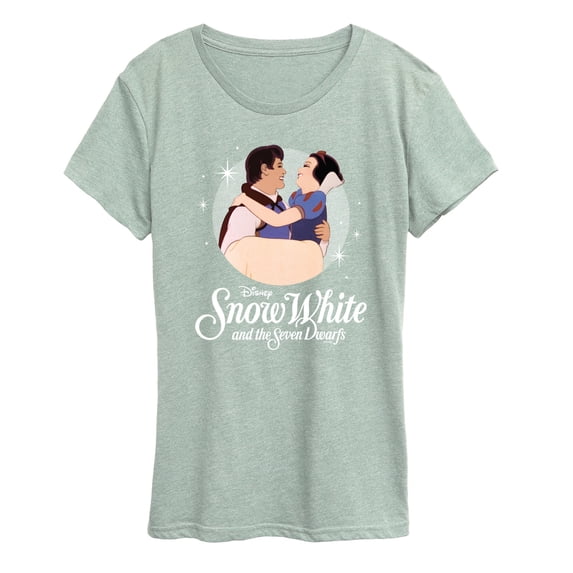 Disney - Snow White With Logo - Women's Short Sleeve Graphic T-Shirt