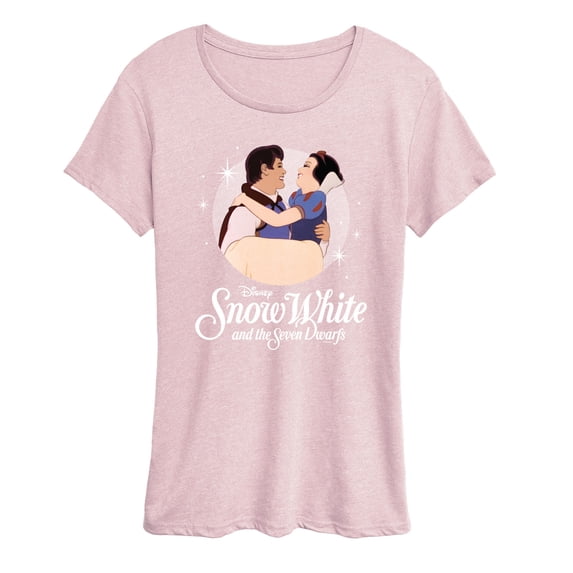 Disney - Snow White With Logo - Women's Short Sleeve Graphic T-Shirt