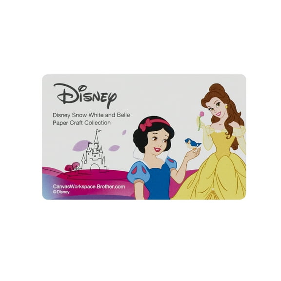 Disney Snow White and Belle Design Pattern Collection CADSNP06