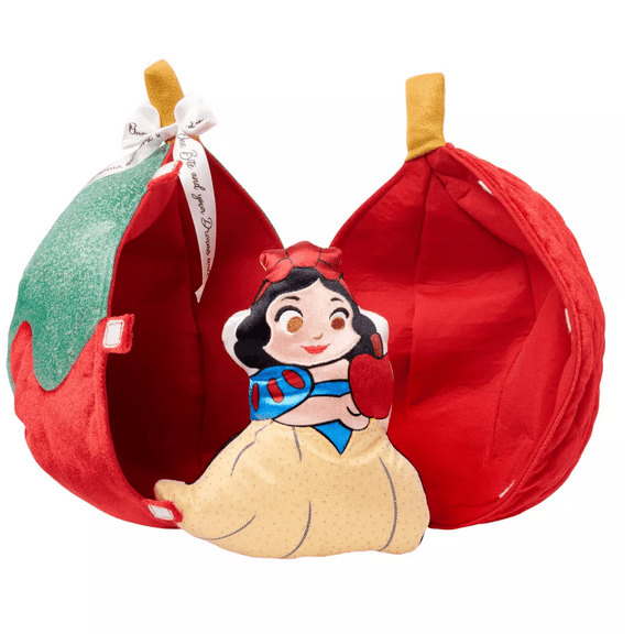Disney Snow White and Evil Queen Plush in Poisoned Apple Plush New with Tag