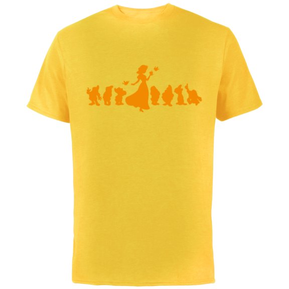 Disney Snow White and The Seven Dwarfs Halloween - Short Sleeve Cotton T-Shirt for Adults - Customized-Sunflower