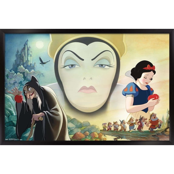 Disney Snow White and the Seven Dwarfs - Collage Wall Poster, 14.725" x ...