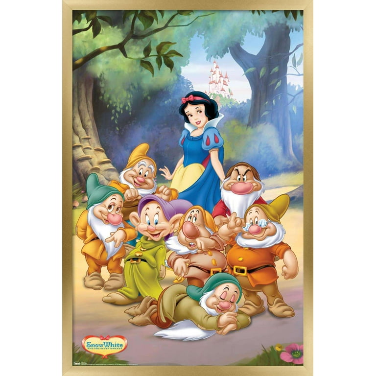 Disney Snow White and the Seven Dwarfs - Group Wall Poster