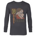 thumbnail image 1 of Disney Snow White and the Seven Dwarfs Grumpy Padre - Long Sleeve T-Shirt for Men - Customized-Charcoal Heather, 1 of 5