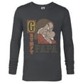 thumbnail image 1 of Disney Snow White and the Seven Dwarfs Grumpy Papa - Long Sleeve T-Shirt for Men - Customized-Charcoal Heather, 1 of 5