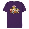 thumbnail image 1 of Disney Snow White & the Seven Dwarfs Group Fun - Short Sleeve Blended T-Shirt for Adults - Customized-Berry Snow Heather, 1 of 5