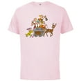 thumbnail image 1 of Disney Snow White & the Seven Dwarfs Whistle While You Work - Short Sleeve Cotton T-Shirt for Adults - Customized-Soft Pink, 1 of 5