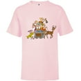 thumbnail image 1 of Disney Snow White & the Seven Dwarfs Whistle While You Work - Short Sleeve T-Shirt for Kids - Customized-Soft Pink, 1 of 5