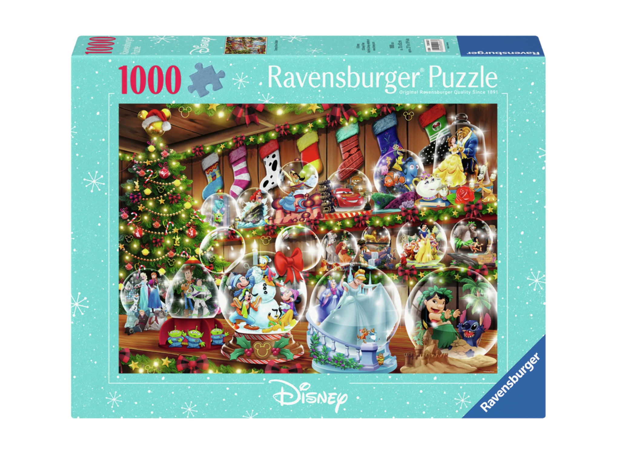 Disney Snowglobes 1000-Piece Puzzle