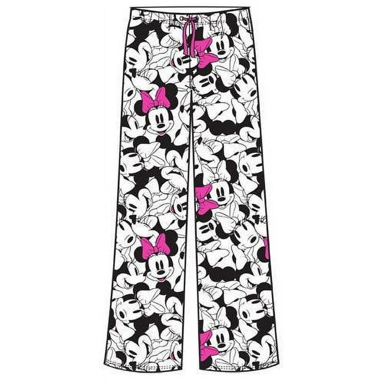 Disney So Minnie Faces Knit Women Pajama Pants