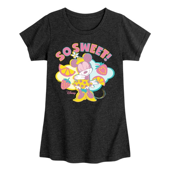 Disney - So Sweet - Toddler & Youth Girls Short Sleeve Graphic T-Shirt