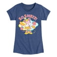 thumbnail image 1 of Disney - So Sweet - Toddler & Youth Girls Short Sleeve Graphic T-Shirt, 1 of 5