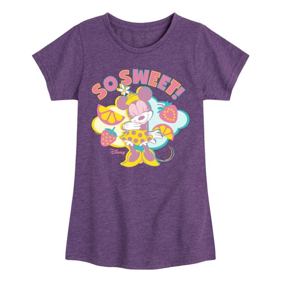 Disney - So Sweet - Toddler & Youth Girls Short Sleeve Graphic T-Shirt
