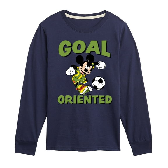 Disney - Soccer Goal - Toddler & Youth Long Sleeve Graphic T-Shirt