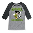 thumbnail image 1 of Disney - Soccer Goal - Toddler & Youth Raglan Graphic T-Shirt, 1 of 5