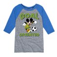 thumbnail image 1 of Disney - Soccer Goal - Toddler & Youth Raglan Graphic T-Shirt, 1 of 4