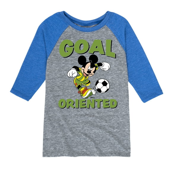Disney - Soccer Goal - Toddler & Youth Raglan Graphic T-Shirt