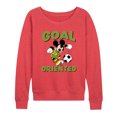 thumbnail image 1 of Disney - Soccer Goal - Women's Lightweight French Terry Pullover, 1 of 5