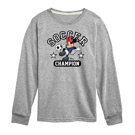 Disney - Soccer Superstar - Toddler And Youth Long Sleeve Graphic T-Shirt