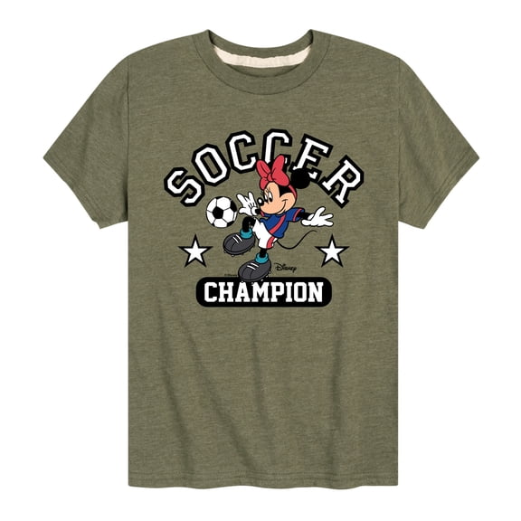 Disney - Soccer Superstar - Toddler And Youth Short Sleeve Graphic T-Shirt