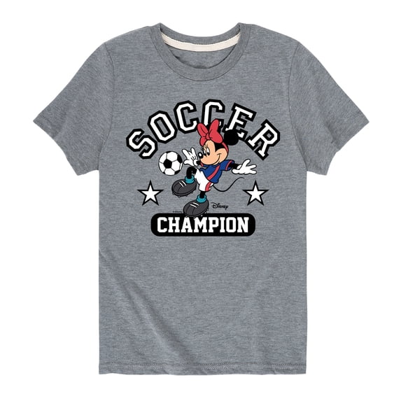 Disney - Soccer Superstar - Toddler And Youth Short Sleeve Graphic T-Shirt