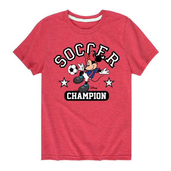 Disney - Soccer Superstar - Toddler And Youth Short Sleeve Graphic T-Shirt