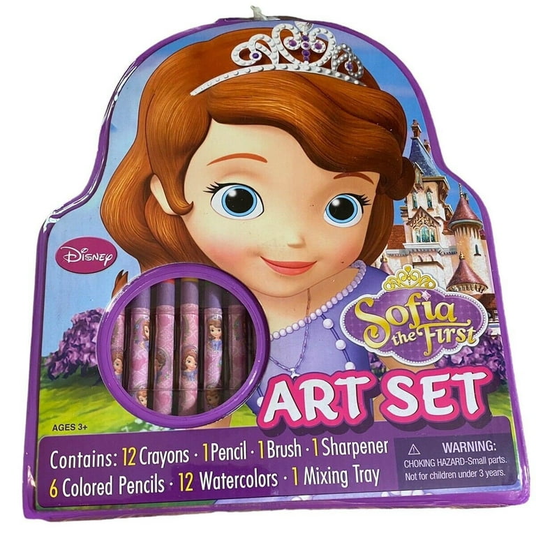 Disney Sofia The First Art Set 34 Piece Set - Walmart.com