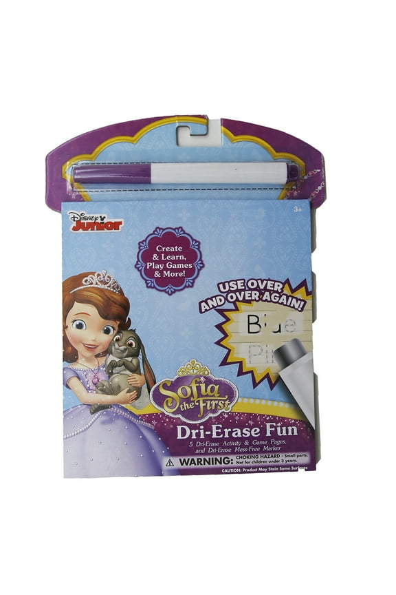 Sofia The First Dri-Erase Games & Activities Set