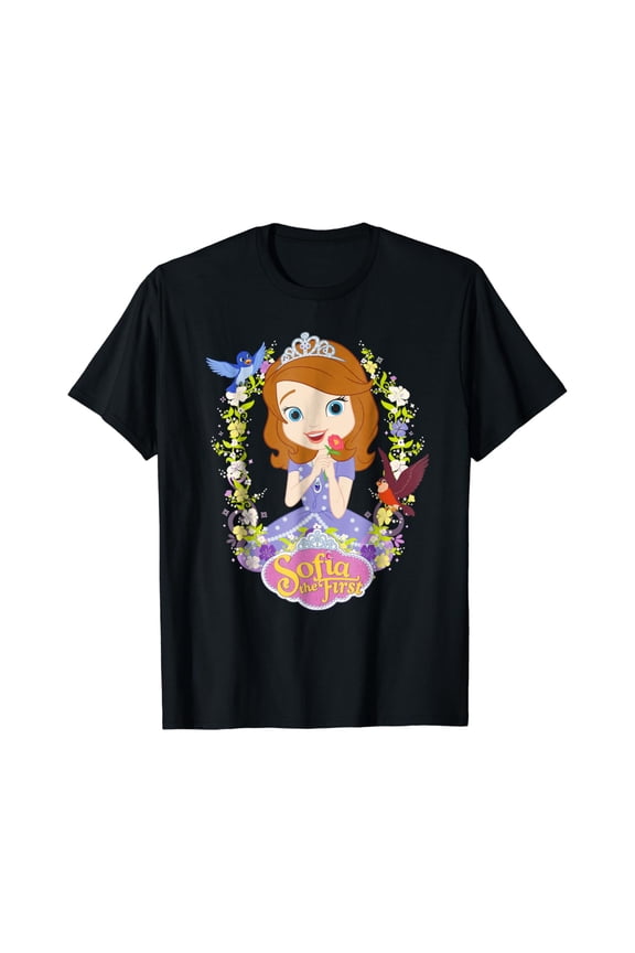 Disney Sofia The First Sofia Flower Border T-Shirt