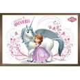 thumbnail image 1 of Disney Sofia The First - Unicorn Adventures Wall Poster, 14.725" x 22.375", Framed, 1 of 3