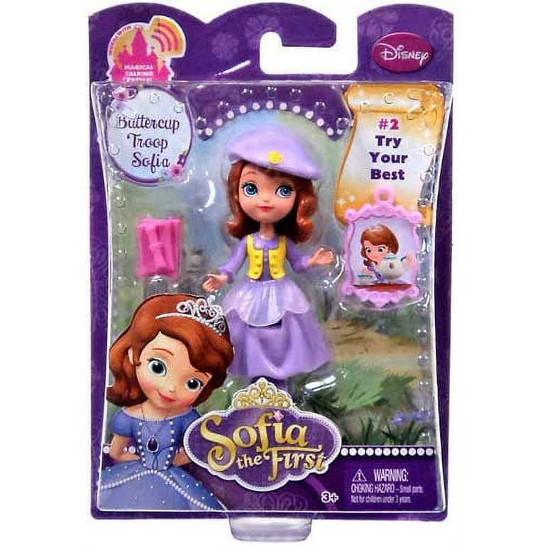 Disney Sofia the First 3 Inch Action Figure Buttercup Troop Sofia