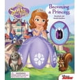 thumbnail image 1 of Disney Sofia the First: Becoming a Princess : Storybook and Amulet Necklace, 1 of 1