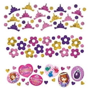 Disney Sofia the First Princess Birthday Party Confetti Decoration (1 Piece), Multi Color, 1.2 oz.