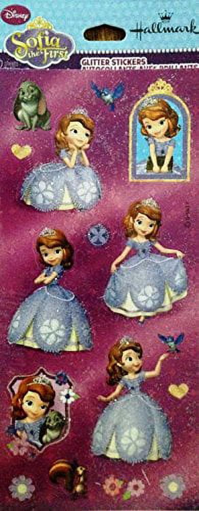 Disney Sofia the first Glitter stickers - Walmart.com