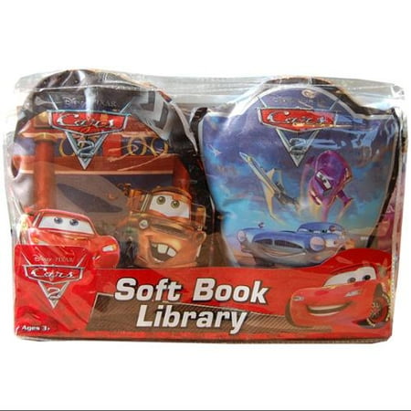 Disney Soft Book Library 2 Pack Cars 2