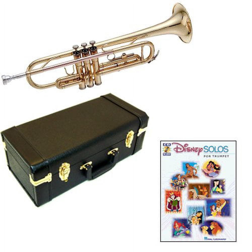 Disney Solos Bb Student Trumpet Pack - Includes Trumpet w/Case ...