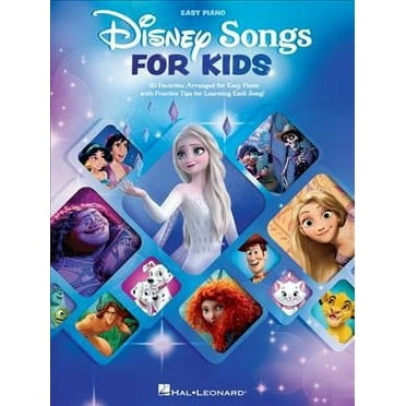 Disney Songs for Kids - Easy Piano Songbook (Paperback)