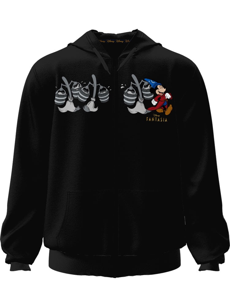 Disney Sorcerer Zip Up Hoodie - Fleece - Walmart.com