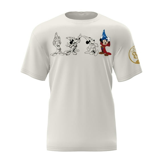 Disney Sorcerer Mickey Adult Tee Shirt, S-2XL (Unisex)