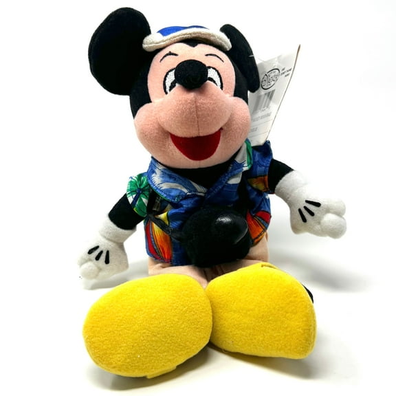 Disney Sore Tourist Mickey Bean Bag Plush