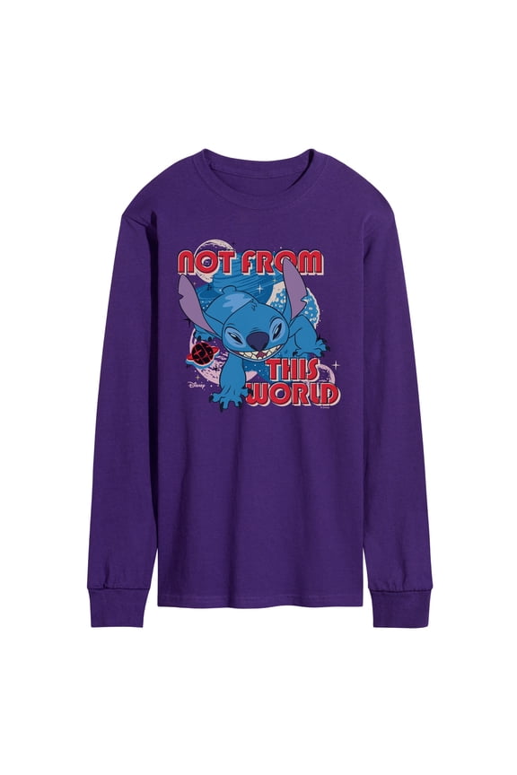 - Space Rider - Men's Long Sleeve Graphic T-Shirt