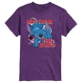 thumbnail image 1 of Lilo & Stitch - Space Rider - Men's Short Sleeve Graphic T-Shirt, 1 of 3
