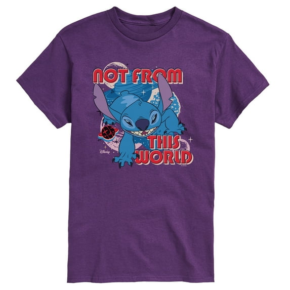 Lilo & Stitch - Space Rider - Men's Short Sleeve Graphic T-Shirt