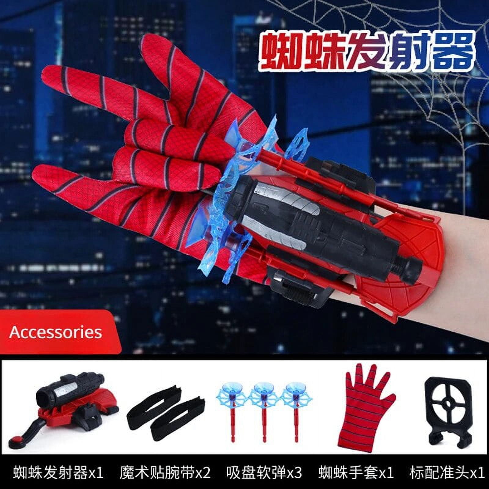 Disney SpiderMan Hero Launcher Rotating SpiderMan Launcher Soft Bullet