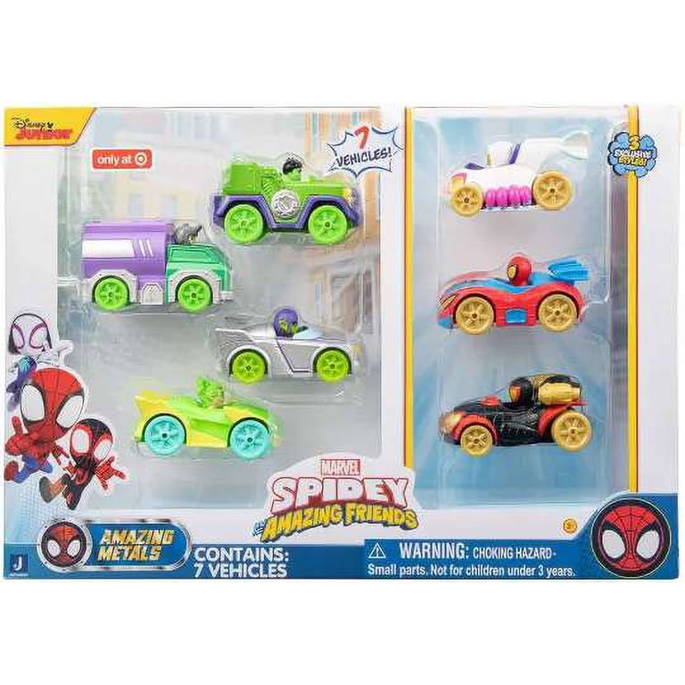 Spidey and His Amazing Friends- Spidey-Véhicule-Style 1, SNF0123, M Spidey and His Amazing Friends- Spidey-Véhicule-Style 1, SNF0123, M
